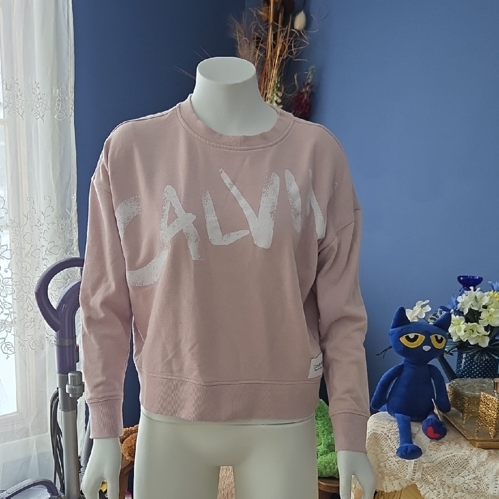 Calvin Klein Pink Sweatshirt